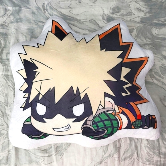 NEW! Bakugou Katsuki from My Hero Academia 14" Plush Pillow - Picture 2 of 5
